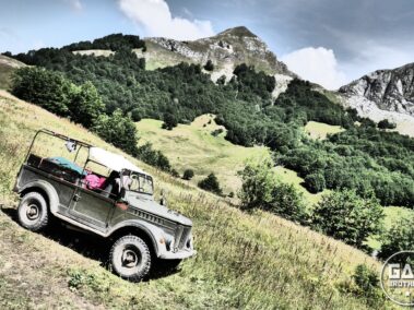 Gaz 69 w bałkańskich górach