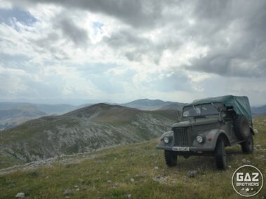 Gaz 69 w bałkańskich górach