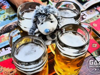 Piwo w Sarajewie na Bascarsiji