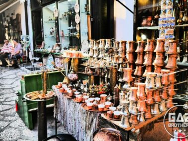 Pamiątki na Bascarsija w Sarajewie