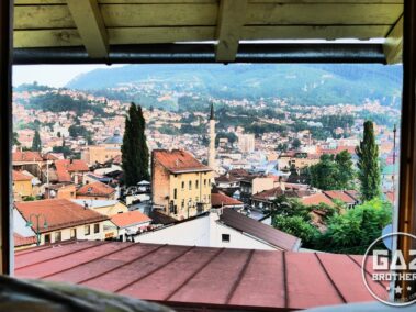 Nocleg z widokiem na Bascarsija w Sarajewie