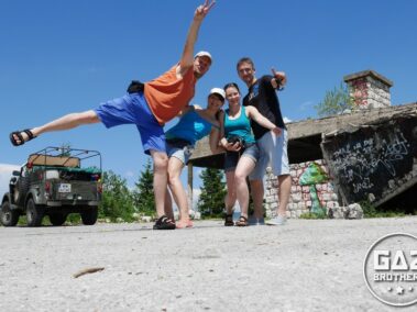 Górna stacja kolejki linowej w Sarajewie