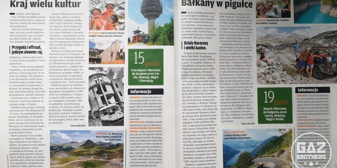 Bałkany 4×4 – artykuł o podróży Gazem 69 Bałkany 4x4, artykuł, Autoświat 4x4