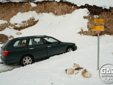 Zimowe warunki na drogach Czarnogóry