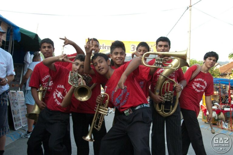 Festiwal Gucza - młodzi serbscy trębacze