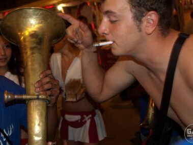 Zabawa na serbskim festiwalu