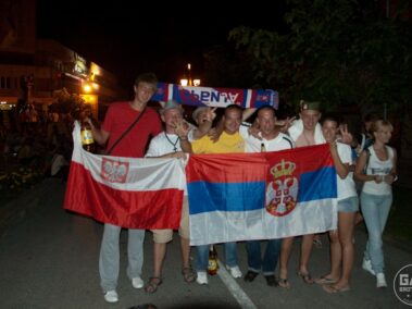 Polacy na festiwalu w Guczy