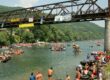 Drinska Regata i tratwy pod mostem Bajina Basta