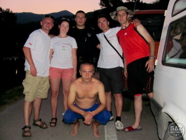 Polska załoga na Drinskiej Regacie