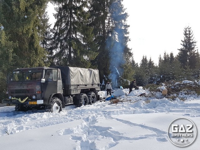 Zimowa wyprawa Starem 266 do Rumunii