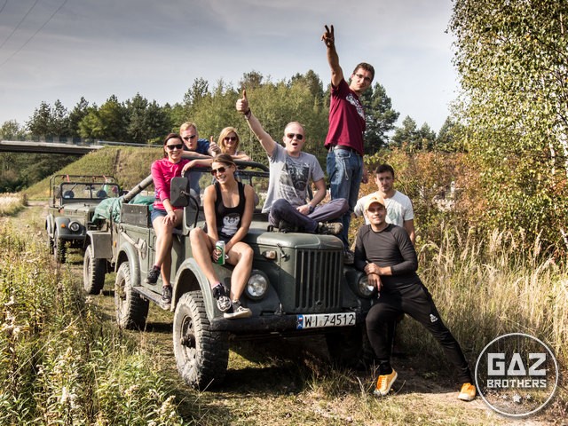 Event z terenówkami Gaz 69