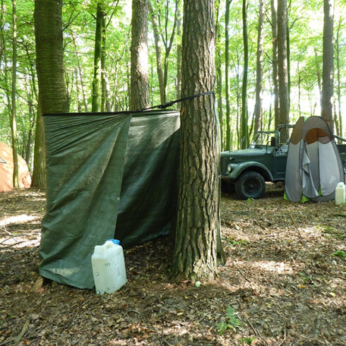 Survival na evencie i budowa obozowiska