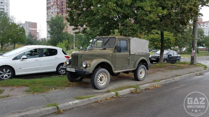 Gaz 69, russian car, газ 69