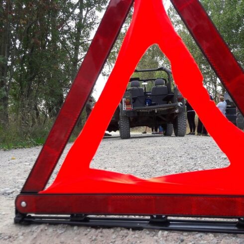 Trójkąt ostrzegawczy do gaza 69